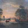 D. Bockhoven, Holländskt landskap, 1800-tal.