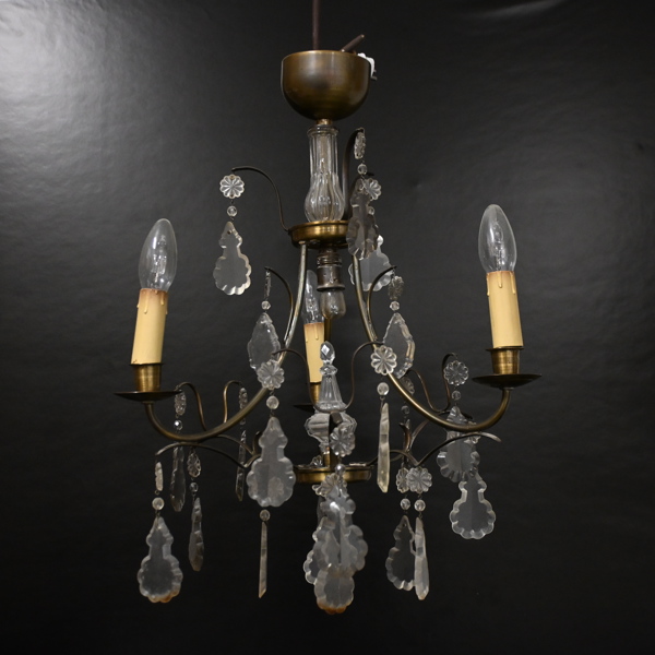 Ljuskrona, rokokostil, 1900-tal.