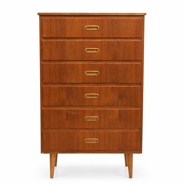 Byrå, teak, 1960-tal. 