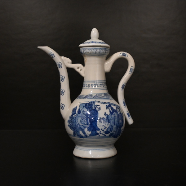 Tekanna, porslin, Kina.