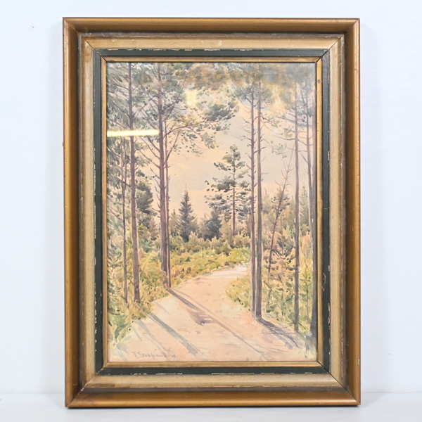 Ferdinand Jacob Stoopendaal (1850-1930), akvarell, signerad. 