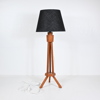 Bordslampa, teak, 1960/70-tal. 