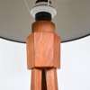 Bordslampa, teak, 1960/70-tal. 