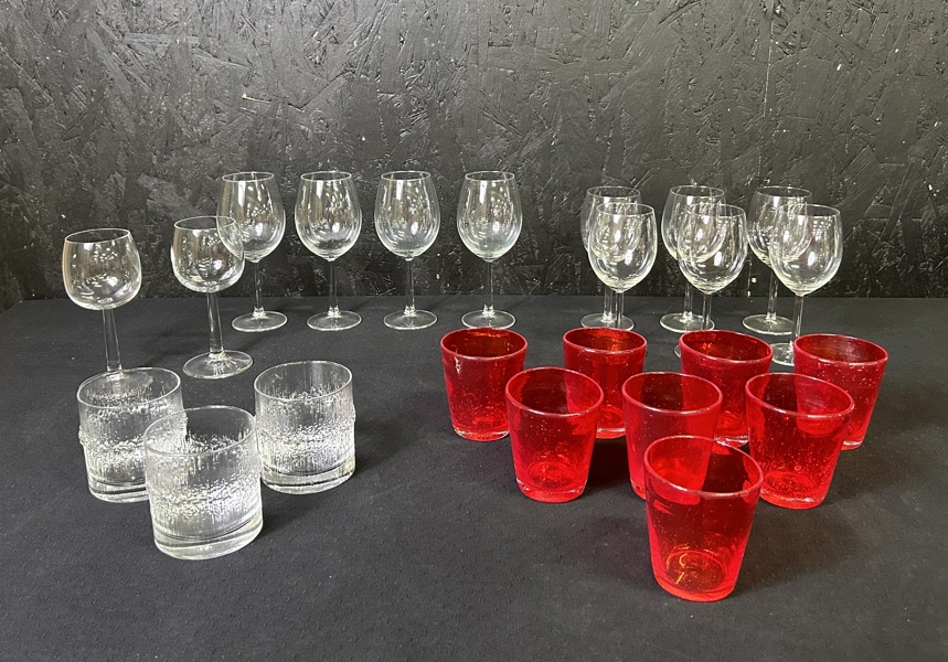 Diverse Glas bl a Iittala