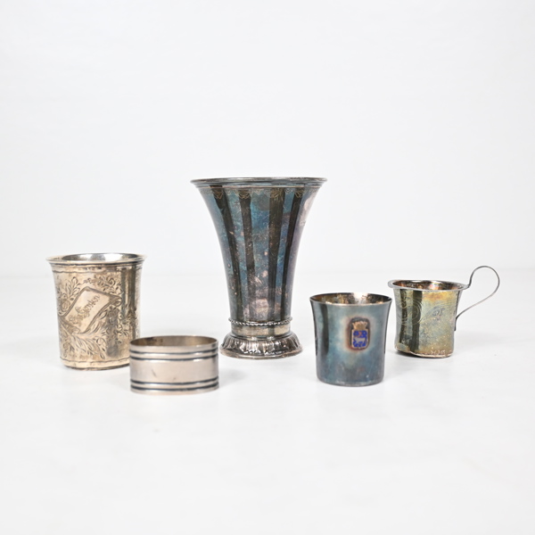 Silverföremål, 830.