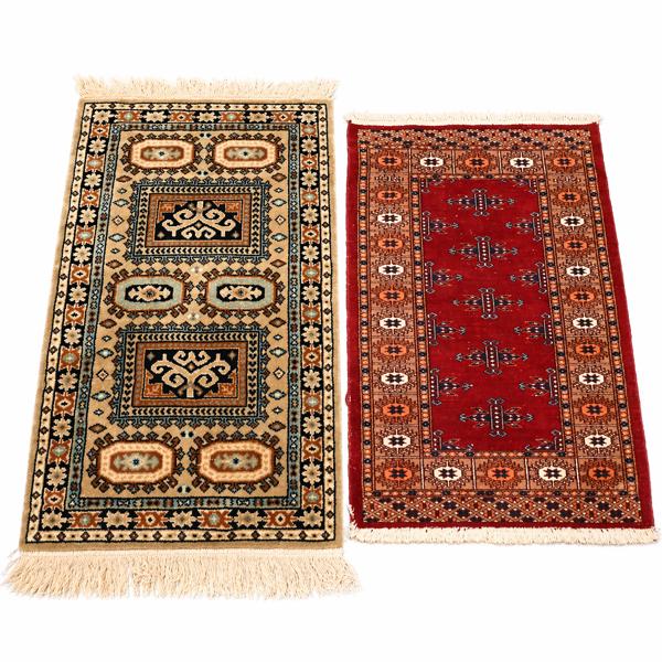 Mattor, 2st, handknutna, orientaliska.