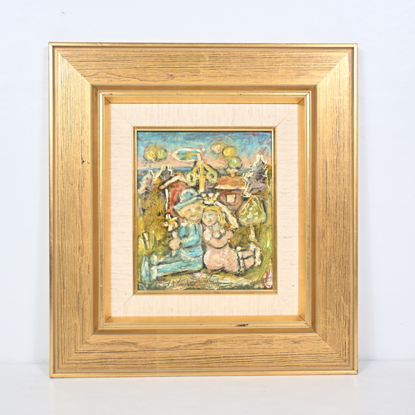 Hans Ångsäter (f. 1935), pastell.