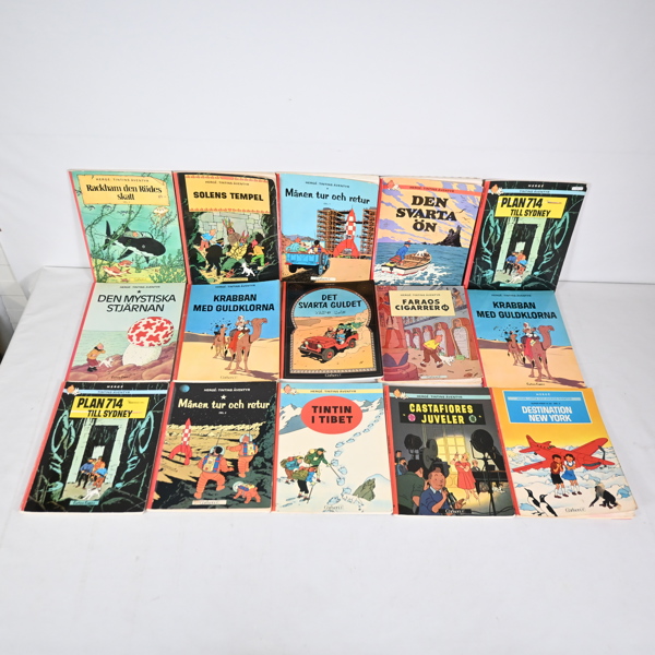 Seriemagasin, 15st, Tintin, 1900-tal.