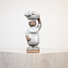 Dorothy Clough, figurin, "Pia", lergods, Upsala Ekeby.