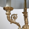 Bouillottelampa, mässing, empire-stil, 1900-tal. 