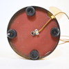 Golvlampa, metall och teak, 1950/60-tal.