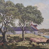 Oidentifierad konstnär, kustlandskap, omkring år 1900.