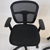 Kontorsstolar, ett par, ergonomiska, samtida. 