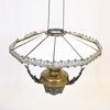 Takfotogenlampa, paraplymodell, omkring år 1900. 
