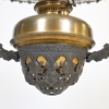 Takfotogenlampa, paraplymodell, omkring år 1900. 