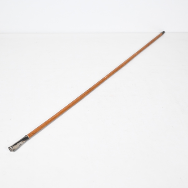 Studentkäpp, handtag i silver, 1900-tal.