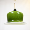 Taklampa, glas, 1960/70-tal.