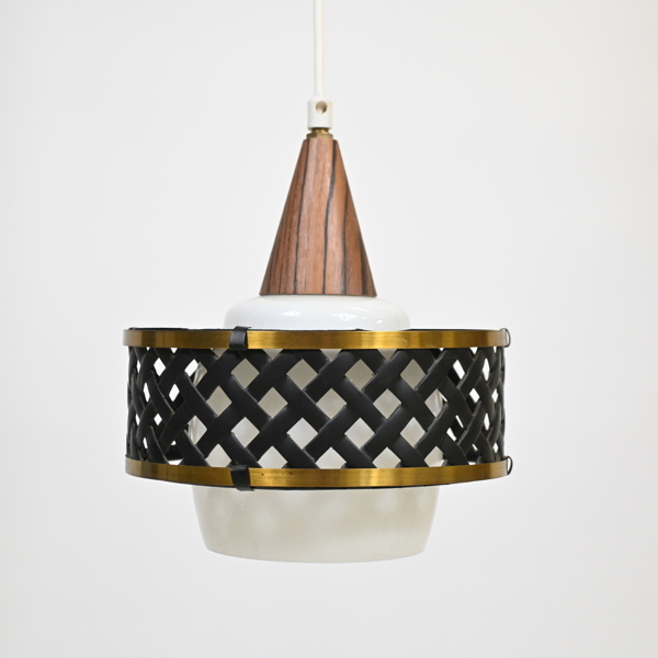 Fönsterlampa, metall, 1970-tal.