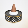 Fönsterlampa, metall, 1970-tal. 