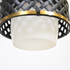 Fönsterlampa, metall, 1970-tal. 