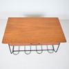 Telefonhylla, teak, 1950/60-tal.