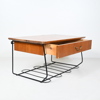 Telefonhylla, teak, 1950/60-tal.
