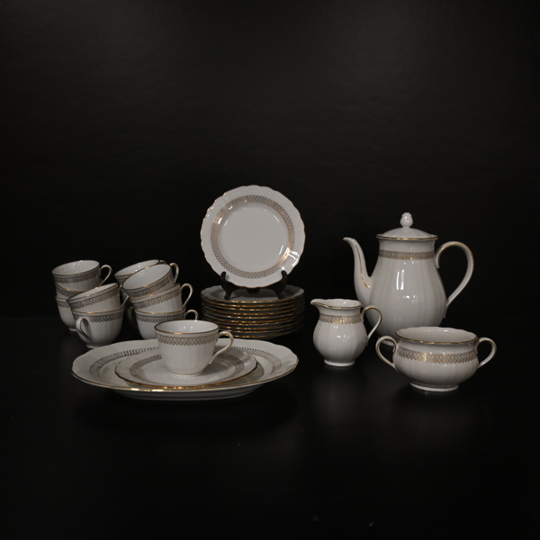 Kaffeservis, 28 delar, porslin, Rörstrand.