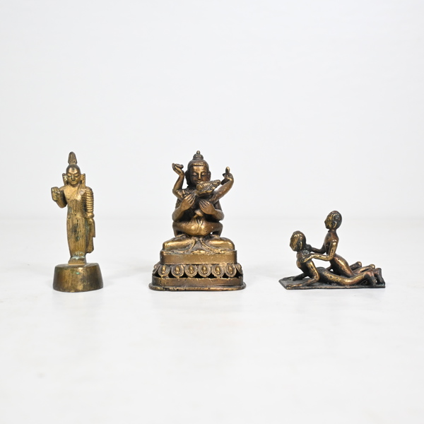 Figuriner i brons, 3st, 1900-tal.