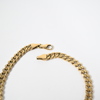 Armband i 14k guld, pansarlänk. 