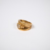 Ring i 18k guld, stenar. 
