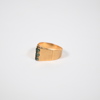 Ring i 18k guld, stenar.