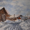 Olja på pannå, 3st, 1900-tal.