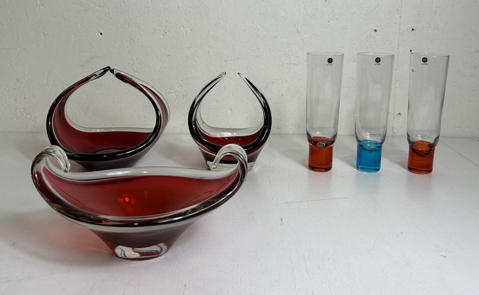 Sagaform glas och skålar b la kedel 