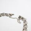 Armband i silver, bismarck-länk.
