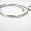 Halsband och armband, 3 delar, silver.
