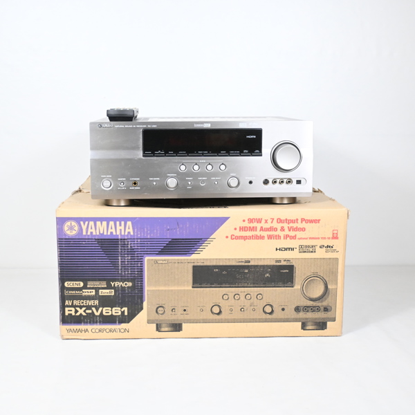Receiver, Yamaha, RX-V661.