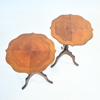 Sidobord, ett par, mahogny, 1900-tal.