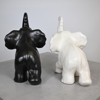 Vicke Lindstrand, figuriner, 2st, elefanter, lergods, Upsala Ekeby.