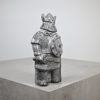 Taisto Kaasinen, figurin "Viking", lergods, Upsala Ekeby.