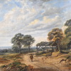 Okänd konstnär, landskapsmotiv, 1800-tal.