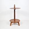 Edmund Jørgensen, sidobord, teak, Danmark, 1900-talets mitt. 