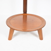Edmund Jørgensen, sidobord, teak, Danmark, 1900-talets mitt. 