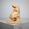 Ruth Milles (1873-1941), skulptur i gips, signerad och daterad 1911.