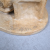 Ruth Milles (1873-1941), skulptur i gips, signerad och daterad 1911.