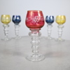 Likörglas, 6st, Gullaskruf, 1900-tal.