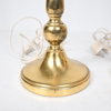 Bordslampor, ett par, metall, 1900-tal.