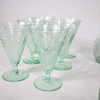 Ture Berglund, glasföremål, Skansenglas, Stockholms Glasbruk, 1900-talets mitt.