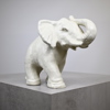 Vicke Lindstrand, figurin, elefant, lergods, Upsala Ekeby.