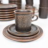 Ulla Procopé, kaffe-/teservis, 42 delar, "Ruska", Arabia, Finland.