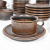 Ulla Procopé, kaffe-/teservis, 42 delar, "Ruska", Arabia, Finland.